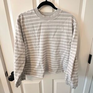 Lululemon cotton French terry crewneck pullover